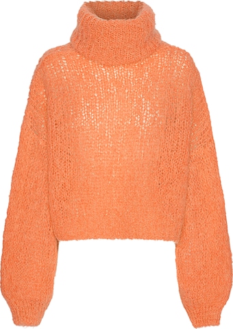americandreams Oversizepullover 'Pepper' in Orange: Vorderseite