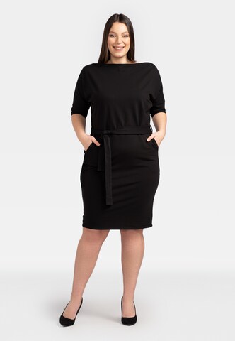 Karko Dress ' JOTA ' in Black: front