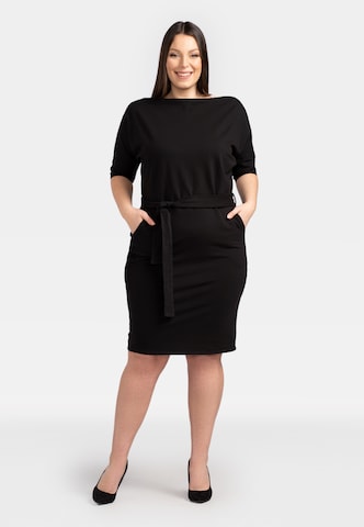 Karko Dress ' JOTA ' in Black: front