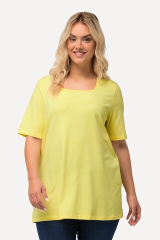 Ulla Popken Shirt in Geel: voorkant