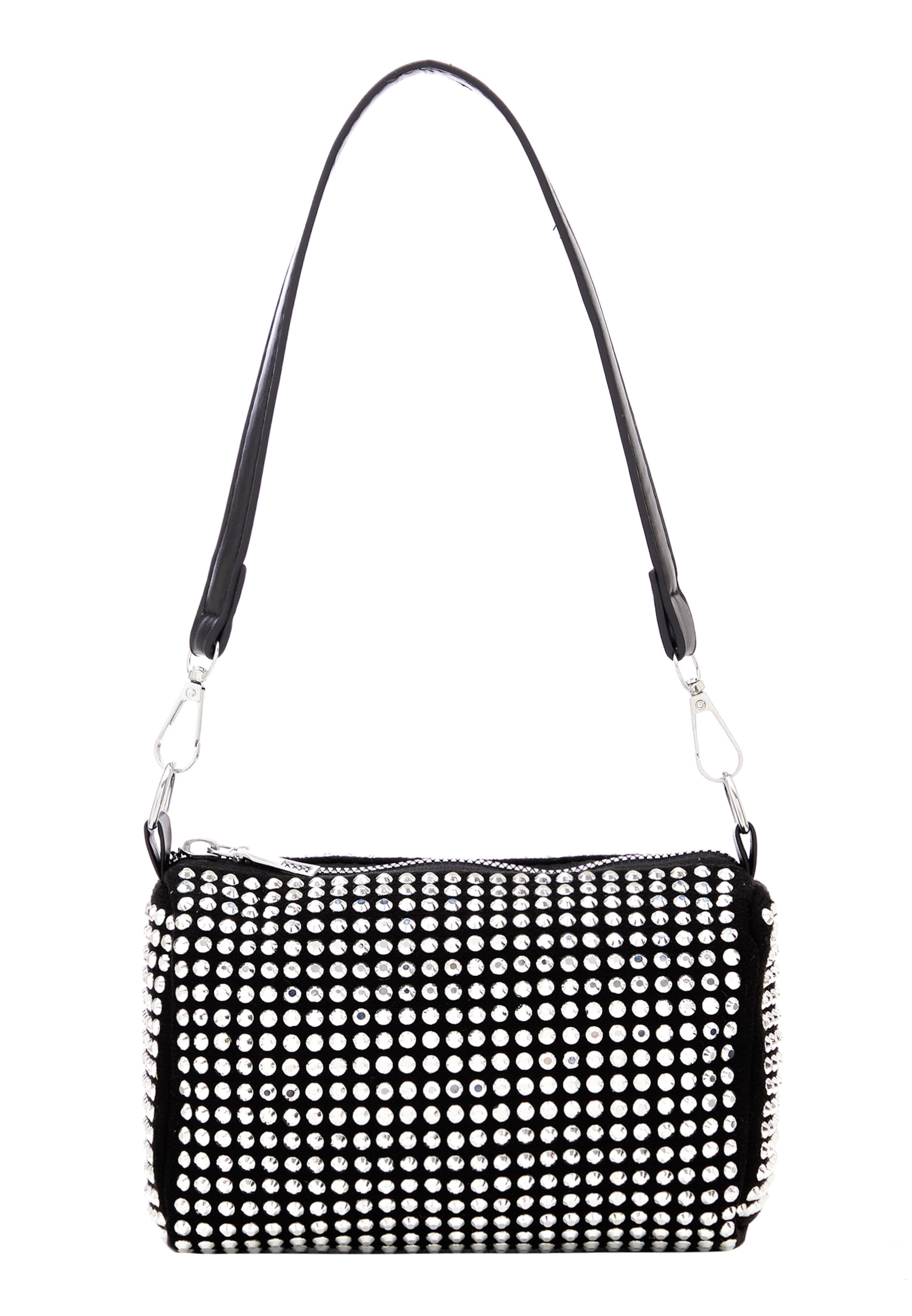 NAEMI Shoulder bag in Silver: front