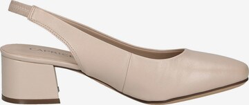 CAPRICE Slingpumps in Beige