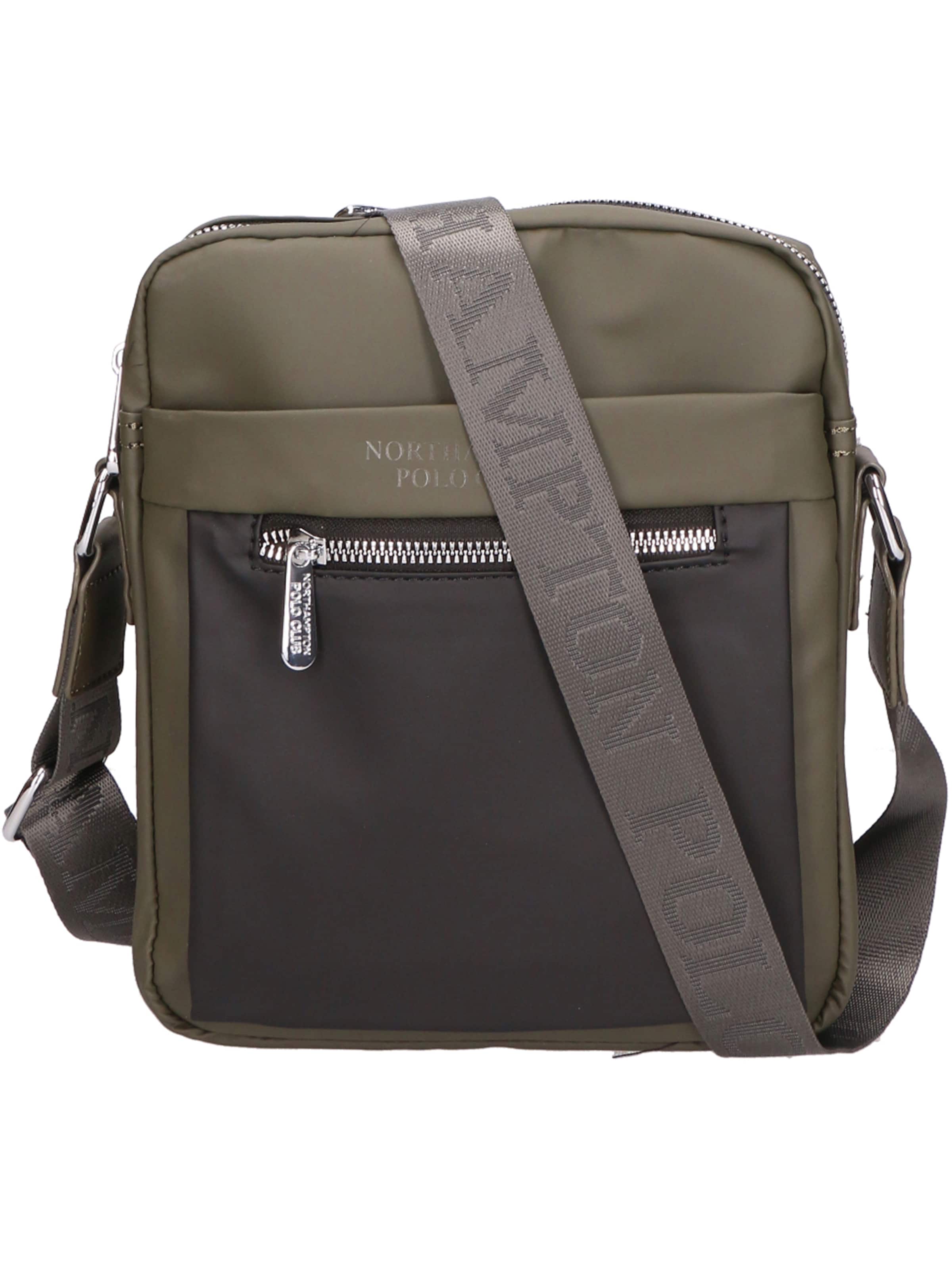 Northampton Polo Club Schoudertas in Groen: voorkant