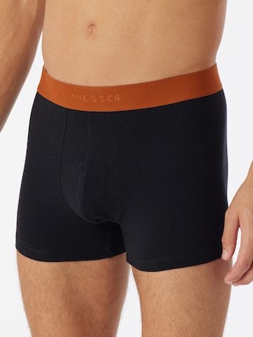 SCHIESSER Boxer shorts '95/5' in Black: front