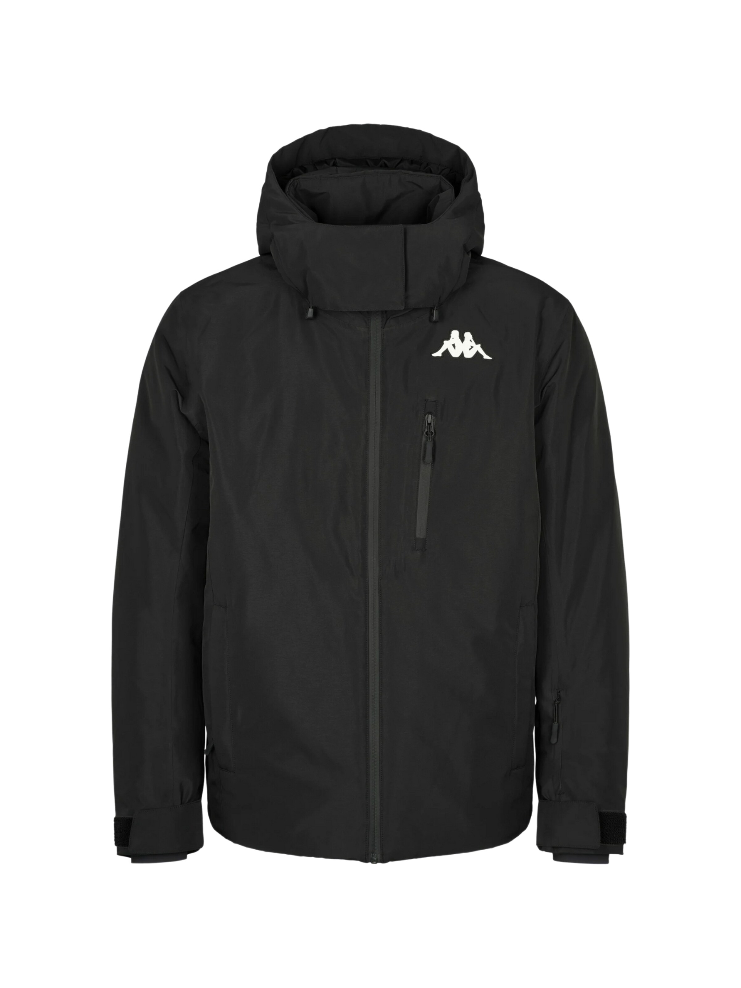 KAPPA Vinterjakke ' Ski Jacket ' i sort: forside