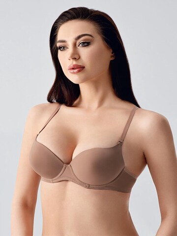 C&City Push-up BH in Beige