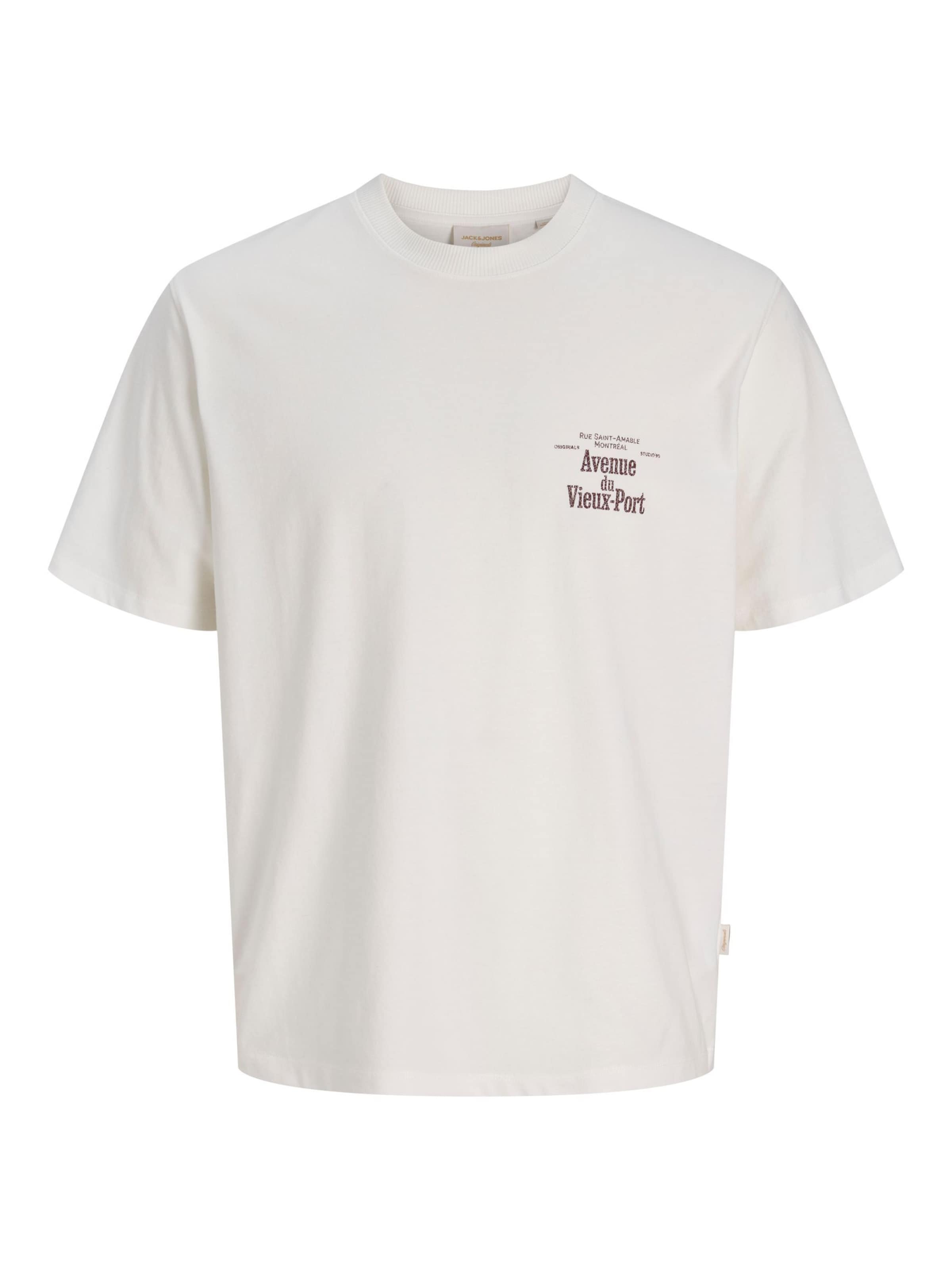 JACK & JONES Shirt in L in Purple / White, Item view