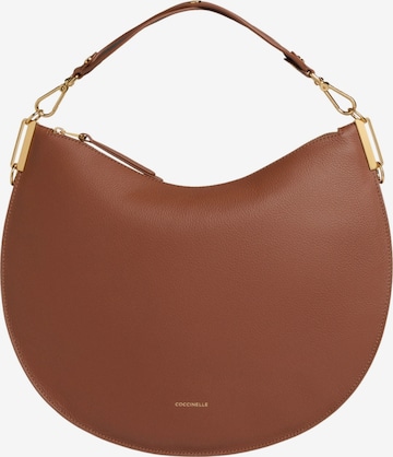 Coccinelle Handbag 'Sunup' in Brown: front