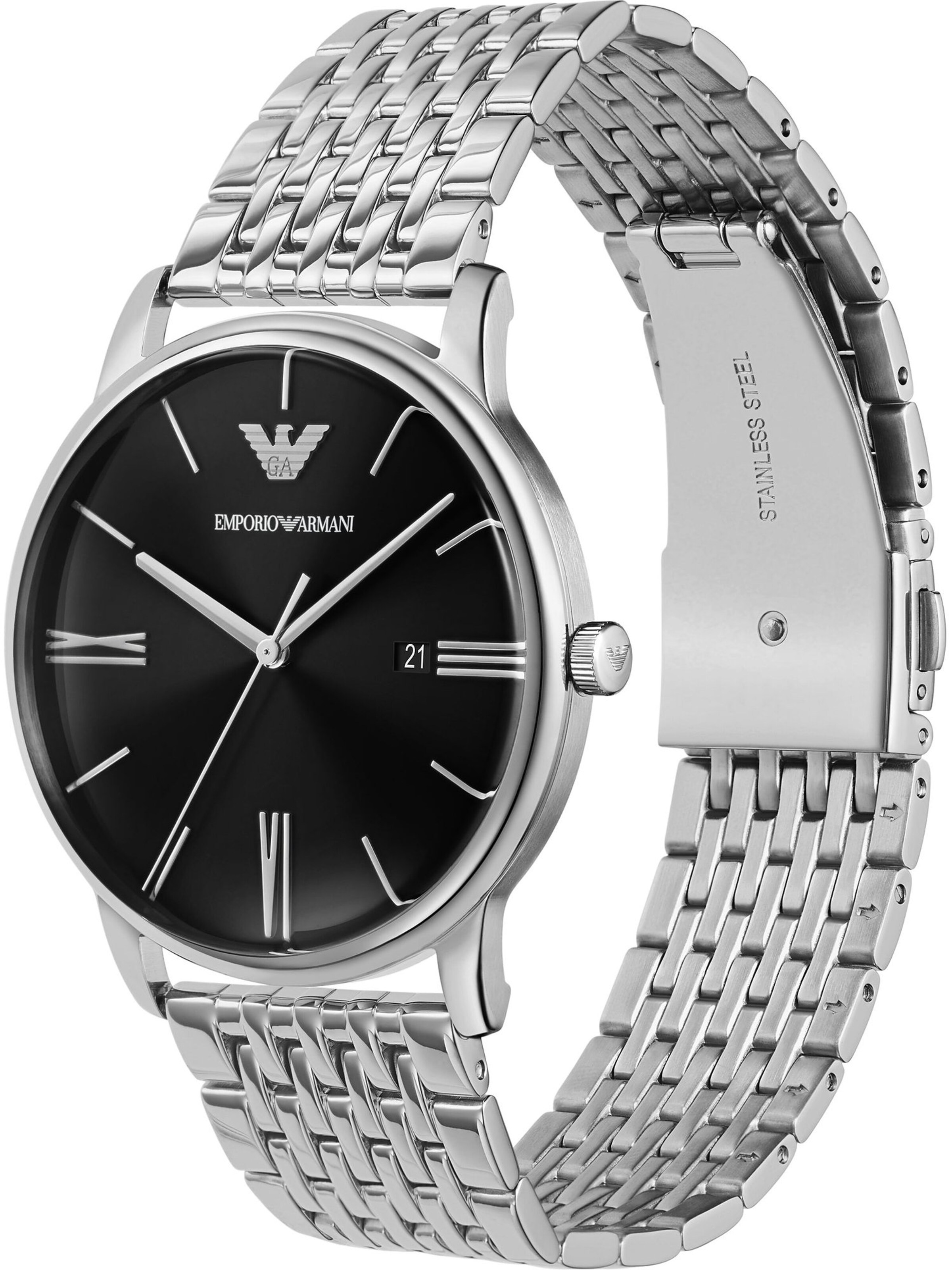 Emporio Armani Uhr in Silber