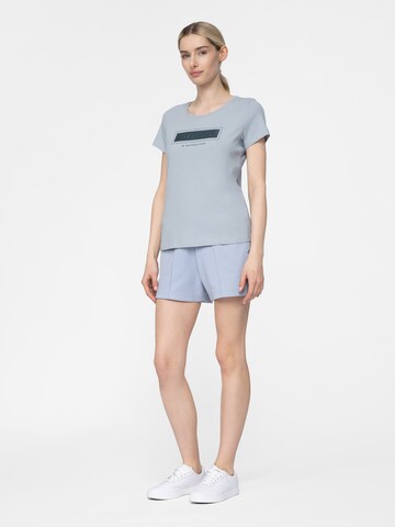4F T-Shirt in Blau
