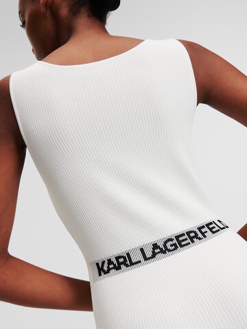 Karl Lagerfeld Платье в Белый