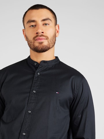 TOMMY HILFIGER Regular fit Overhemd in Zwart