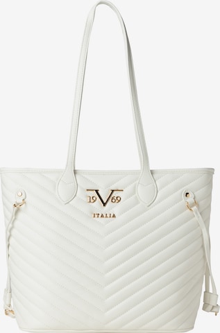 Plase de cumpărături ' Blagica' de la 19V69 ITALIA pe alb: față