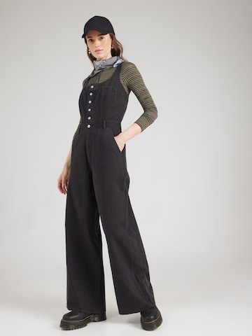 Wide leg Tuta jumpsuit 'AUDRA' di LEVI'S ® in nero: frontale