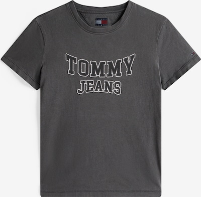 Tommy Jeans Majica u crna / crna melange / bijela, Pregled proizvoda