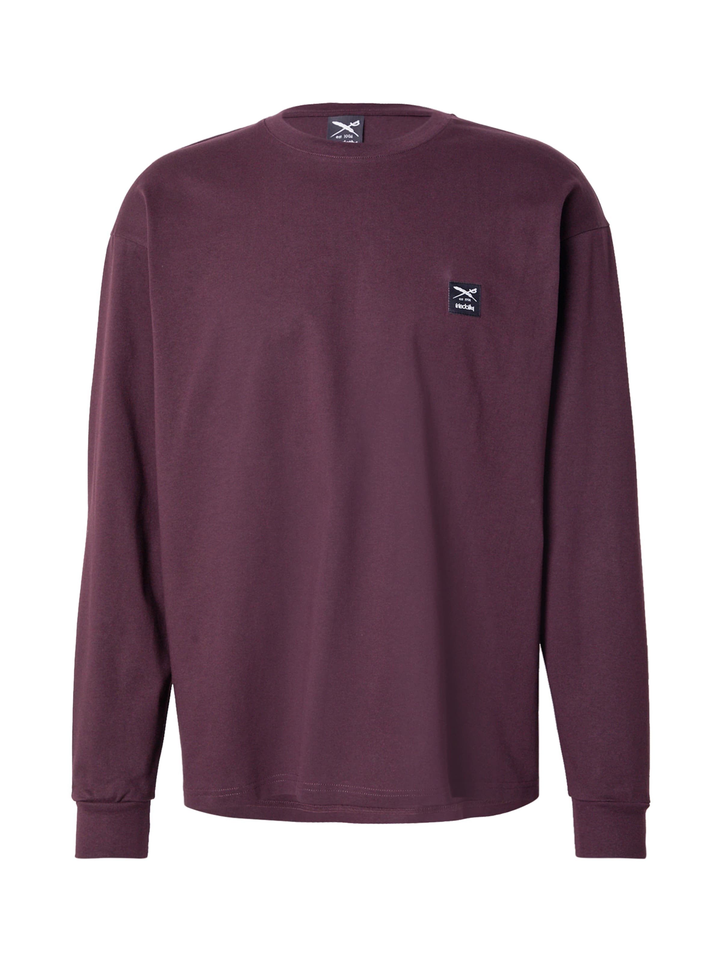 Iriedaily Tričko 'Heavy Flag' – červená: přední strana