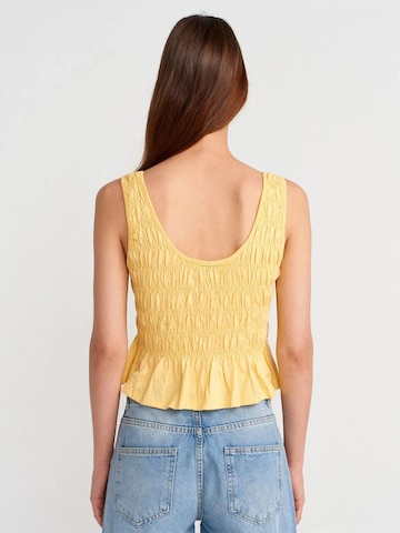 Dilvin - Top em amarelo