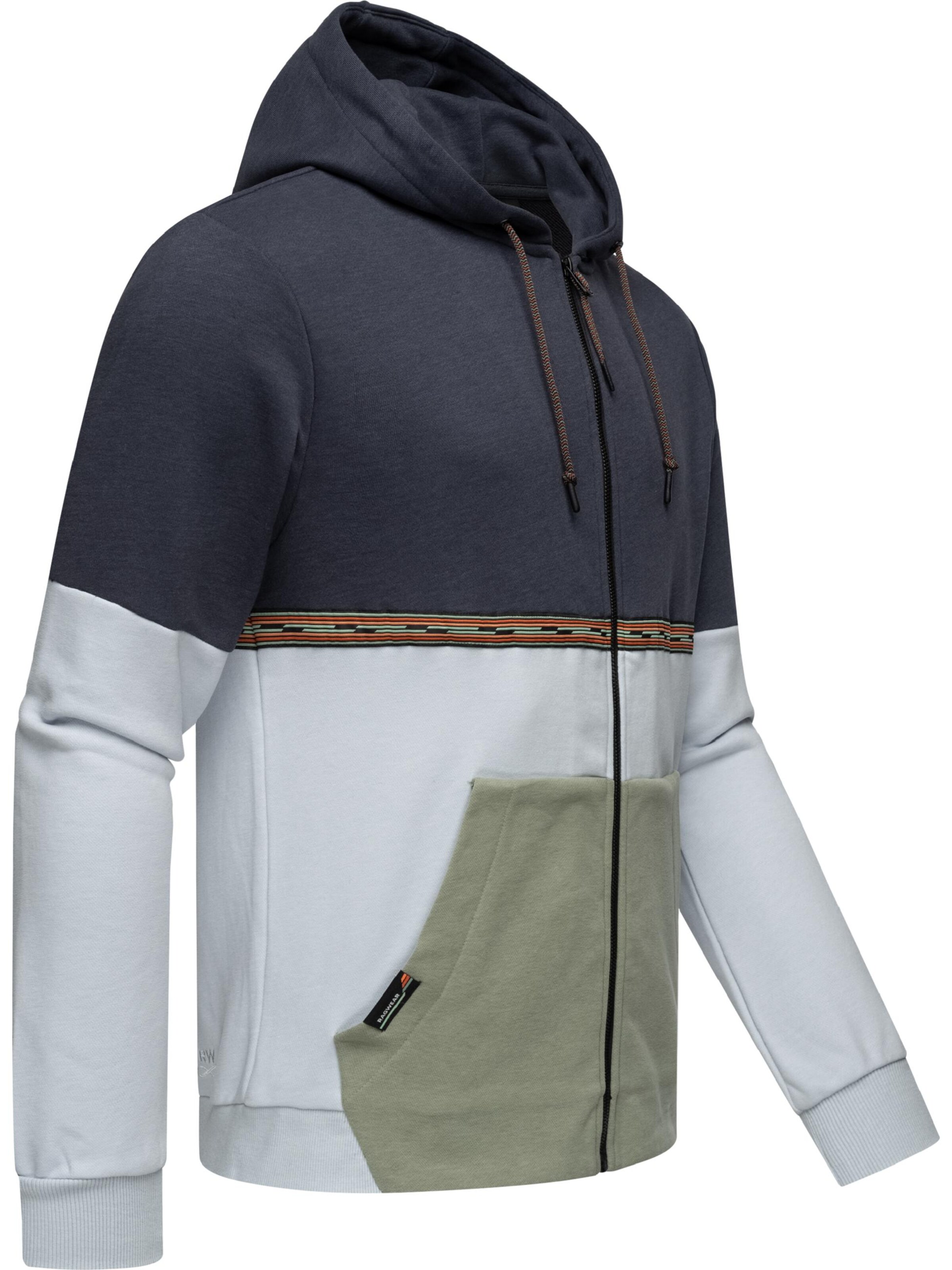 Ragwear Sweat jacket in Blue