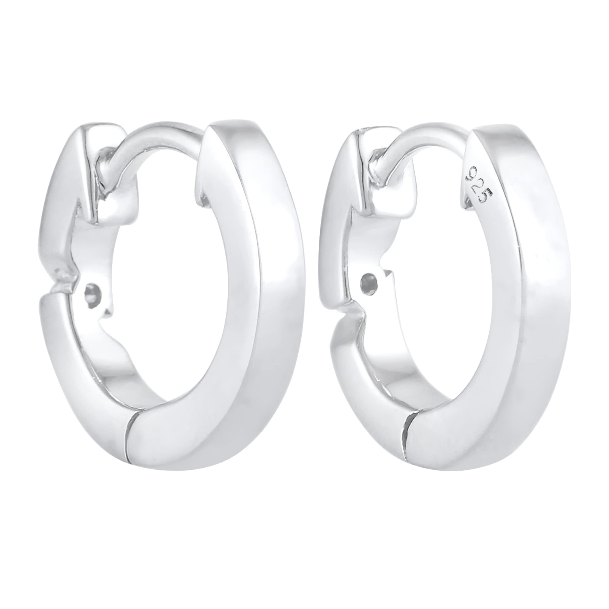 Elli DIAMONDS Earrings 'Diamant' in Silver