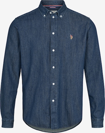 U.S. POLO ASSN. Paita 'Craig' värissä sininen: etupuoli