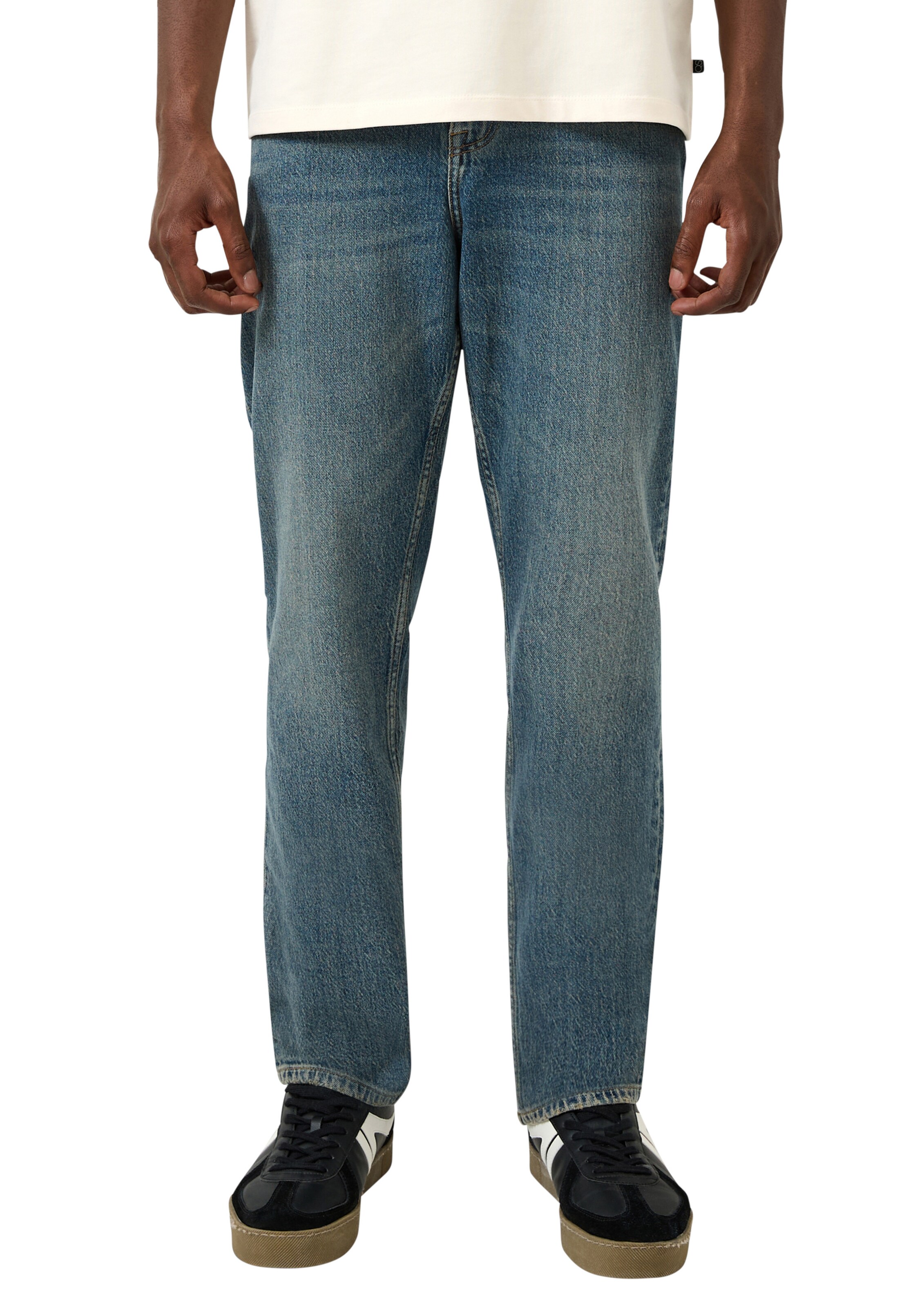 QS Regular Jeans 'Devon' in Blauw: voorkant