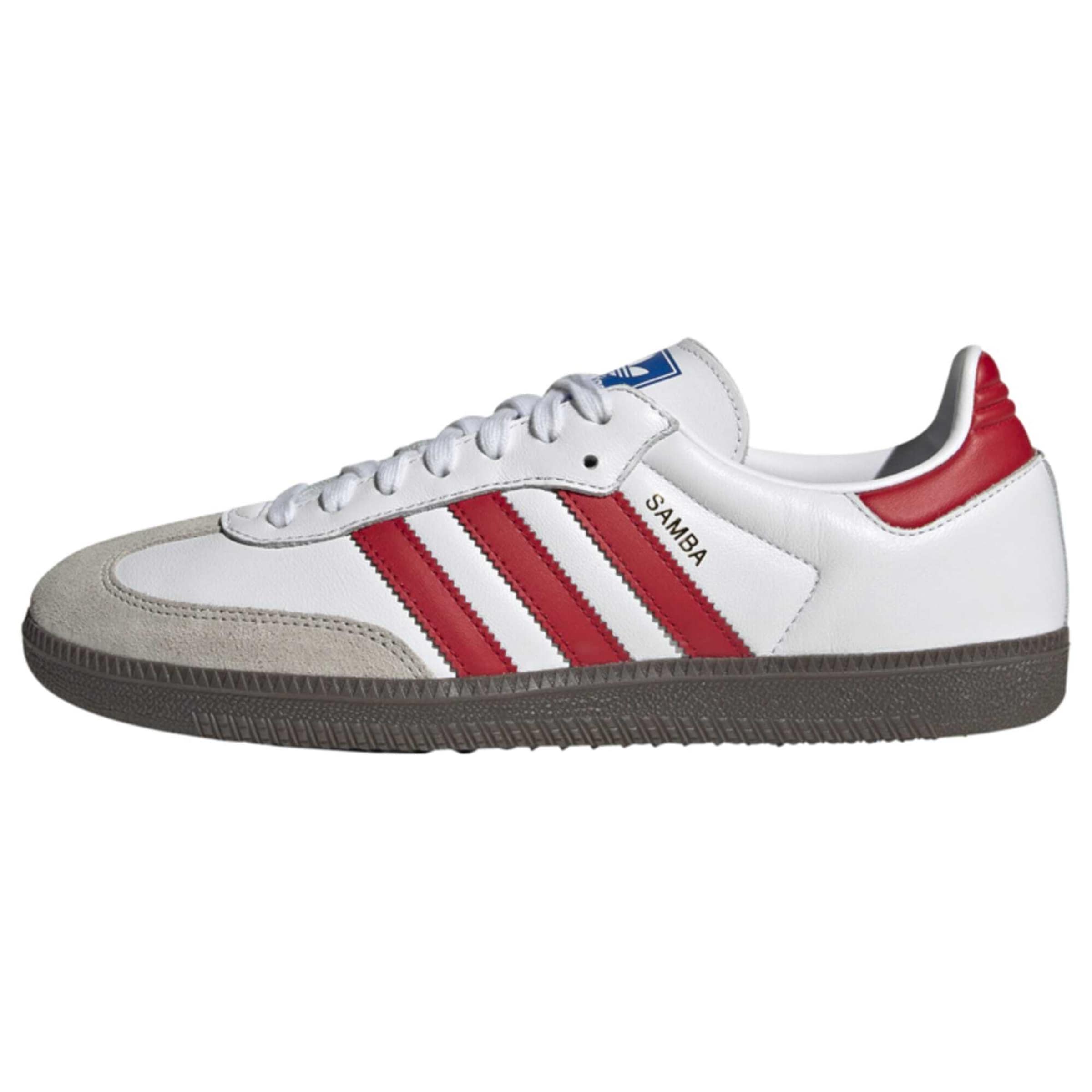 ADIDAS ORIGINALS Platform trainers 'Samba' in White: front