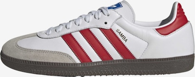ADIDAS ORIGINALS Sneaker 'Samba' in beige / rot / weiß, Produktansicht