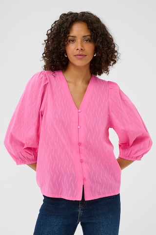 Kaffe Blouse 'KAgabriela' in Roze: voorkant