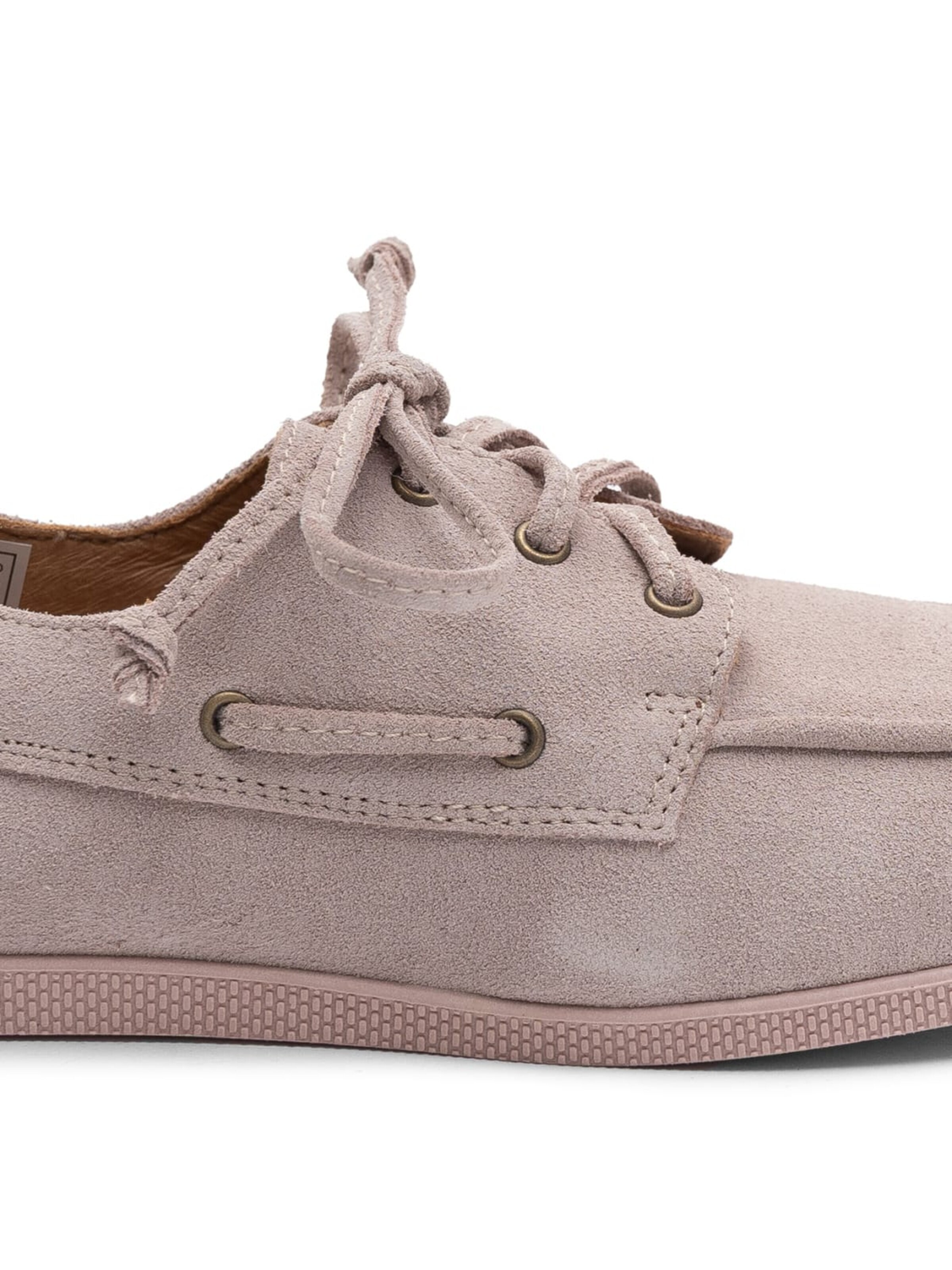 Maciejka Buty sznurowane '07799-15/00-1' w kolorze żółty