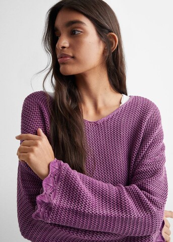 MANGO TEEN Sweater 'Saona2' in Purple