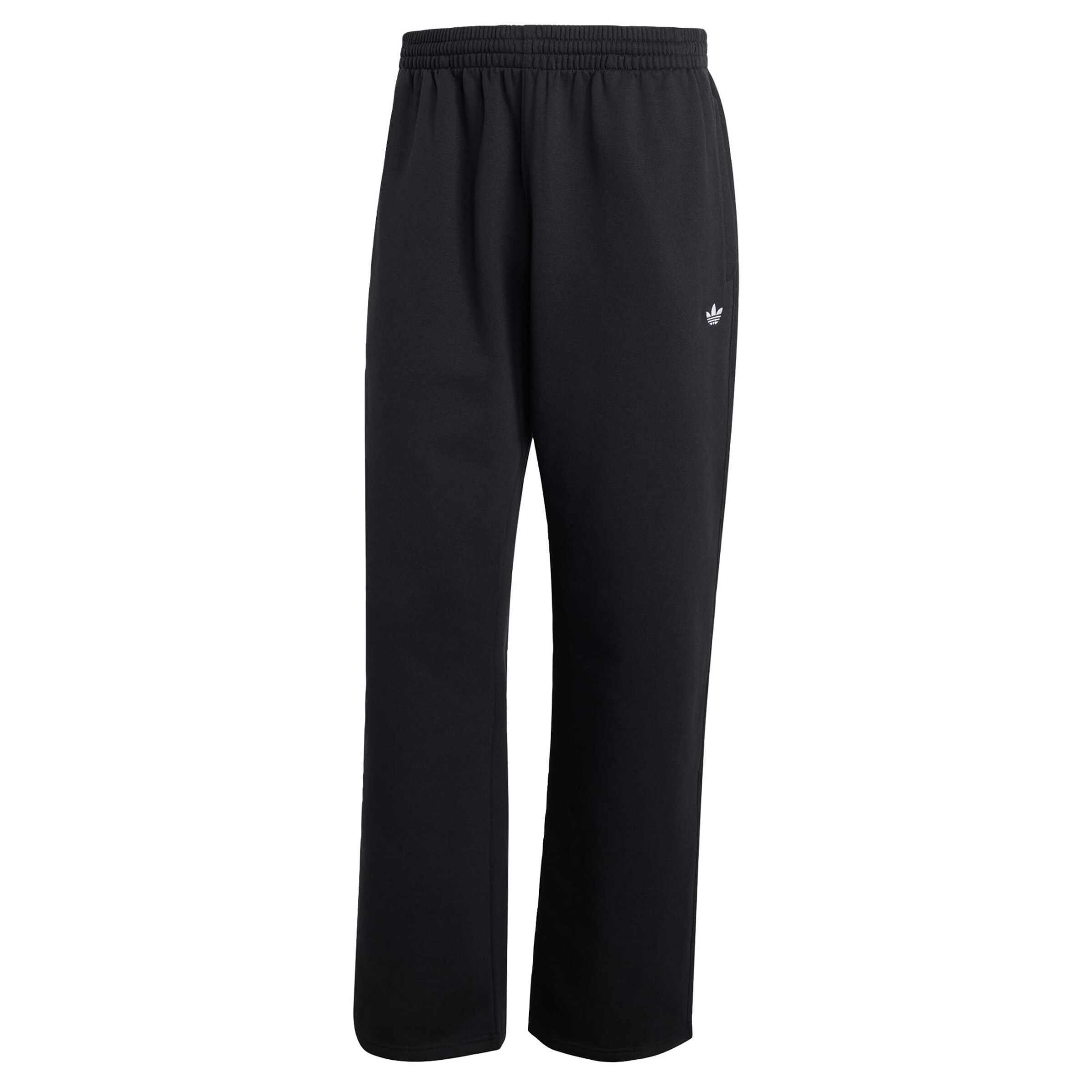ADIDAS ORIGINALS - Calças de desporto 'Trefoil Essentials' em preto: frente