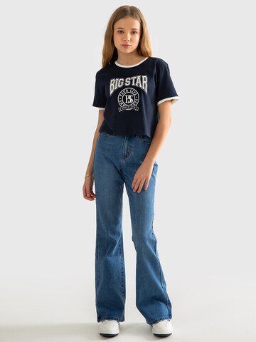 Flared Jeans ' CLARU ' di BIG STAR in blu