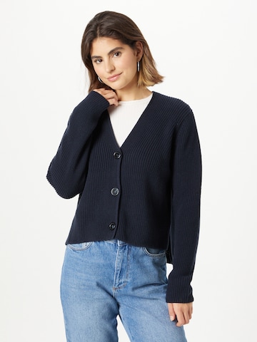 Marc O'Polo Knit Cardigan in Blue: front