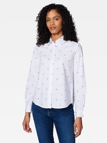 Mavi Blouse in White: front