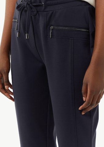 COMMA Slimfit Hose in Blau