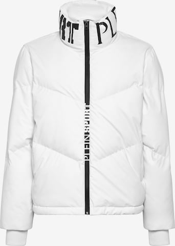 Plein Sport Winterjas 'Tiger' in Wit: voorkant