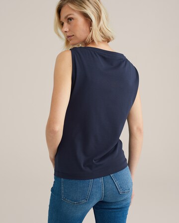 WE Fashion Топ в Синий