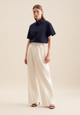 SEIDENSTICKER Blouse 'Schwarze Rose' in Blue