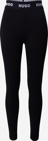 HUGO Skinny Leggings in Black: front