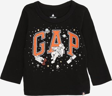 juoda GAP Marškinėliai: priekis