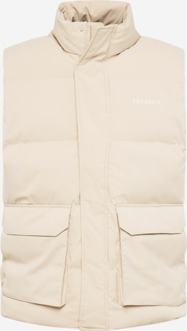 Les Deux Vest 'Maddox' in Beige: front