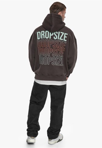 Sweat-shirt Dropsize en marron