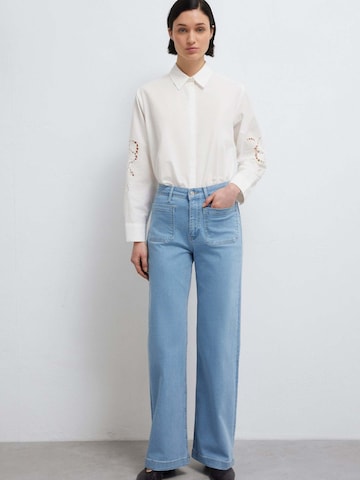 Mavi Bluse ' in Weiß