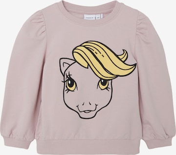 NAME IT Sweatshirt 'Joan' in Pink: front