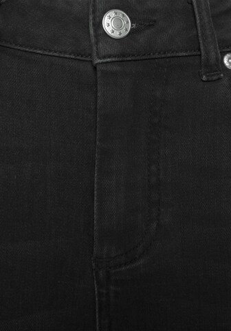 LASCANA Flared Jeans i svart