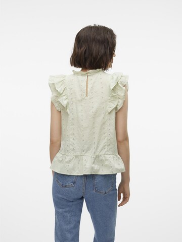 VERO MODA Blouse 'VMKammy' in Groen