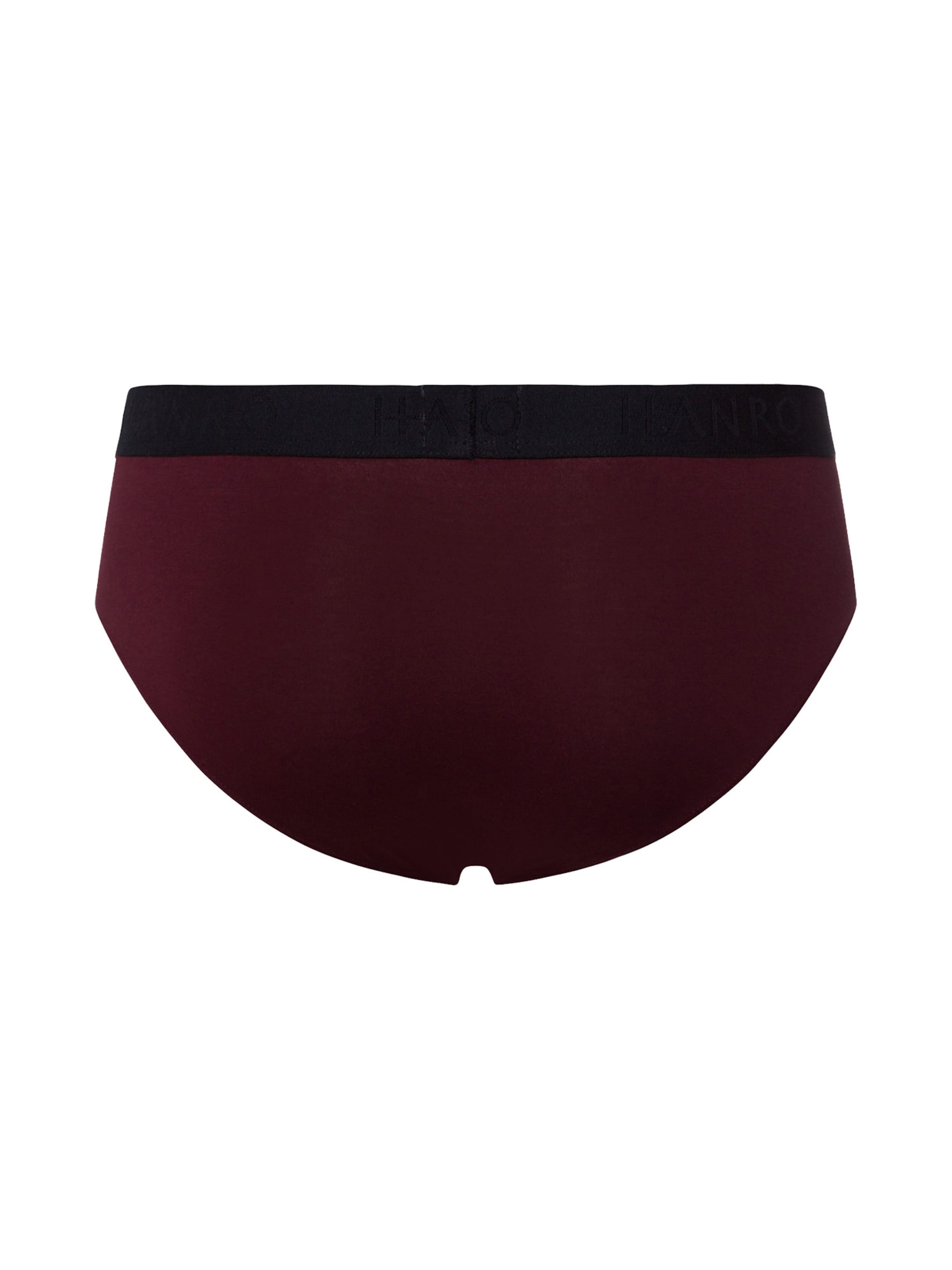 Hanro - Cueca ' Cotton Essentials ' em vermelho