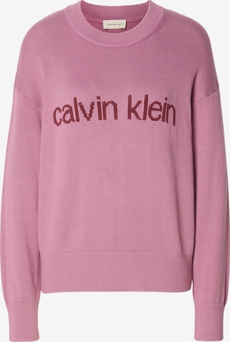 Calvin Klein Jeans Pullover in Rot: Vorderseite