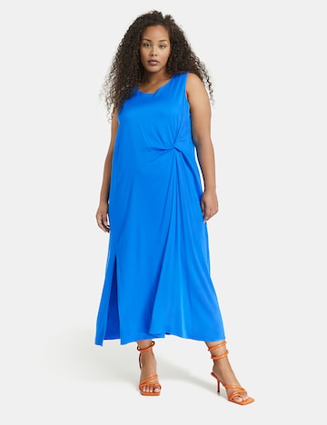 SAMOON Kleid in Blau