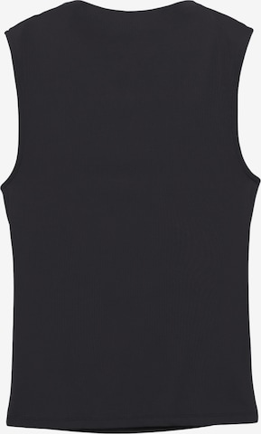 Haut Pull&Bear en noir : devant